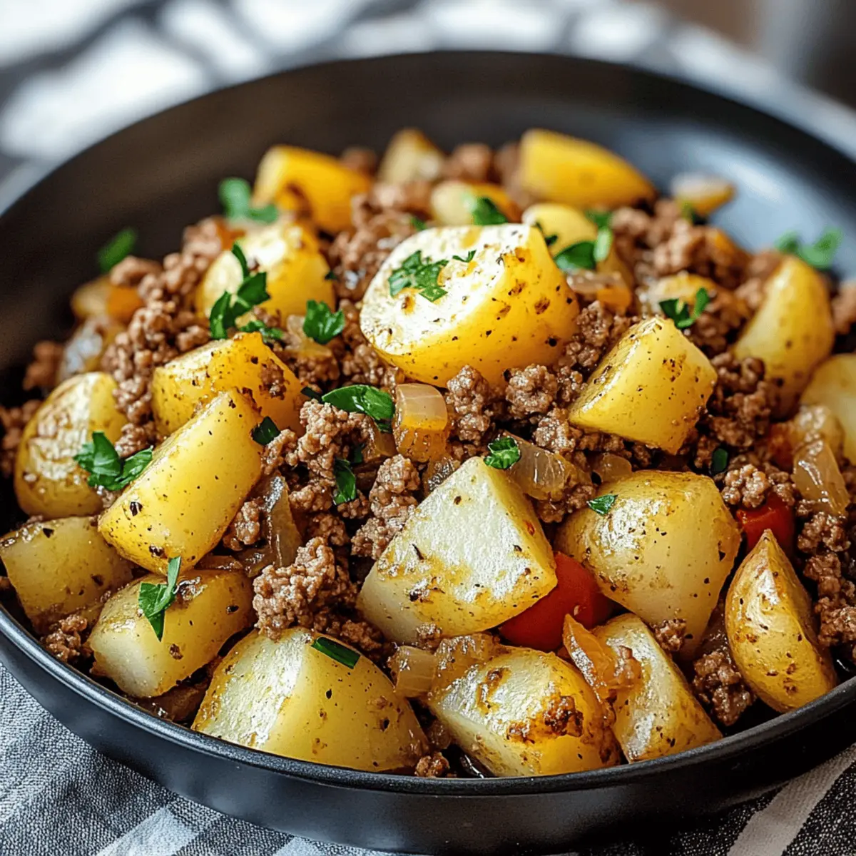 Ground Turkey with Potatoes