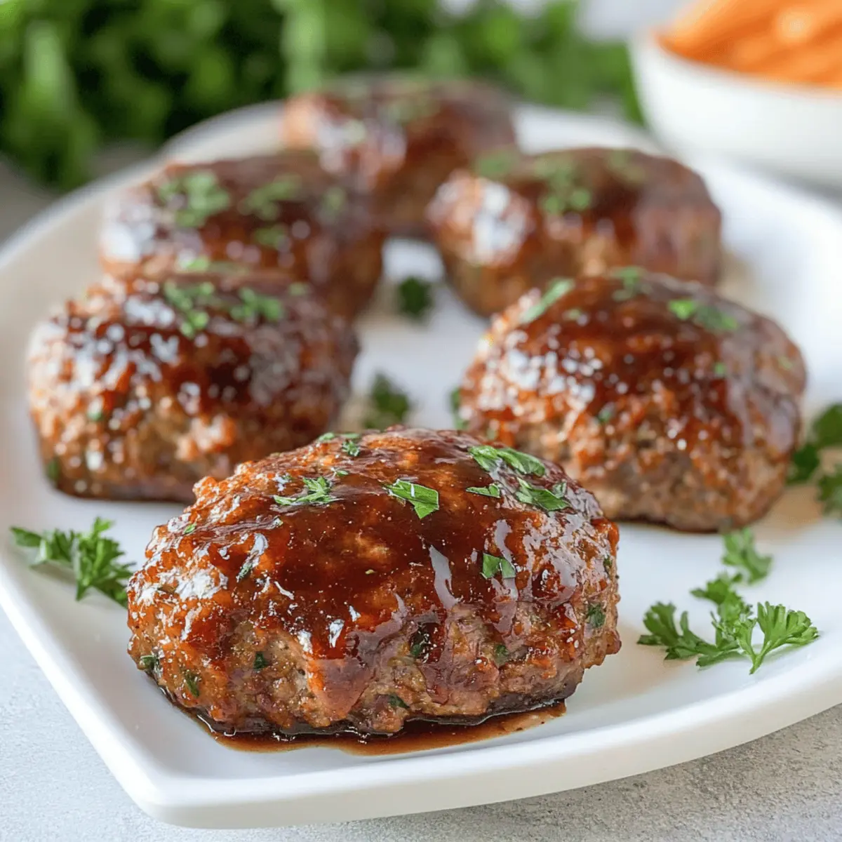 Mini Turkey Meatloaf
