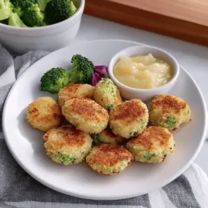 Chicken and Broccoli Nuggets for Baby