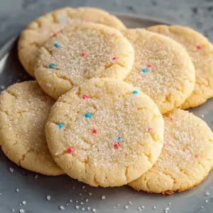 3-Ingredient Easy Sugar Cookies