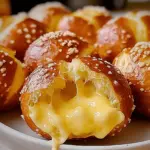 Cheesy Pretzel Bites