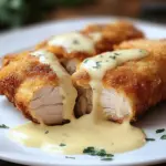 Chicken Cordon Bleu with Swiss Cheese