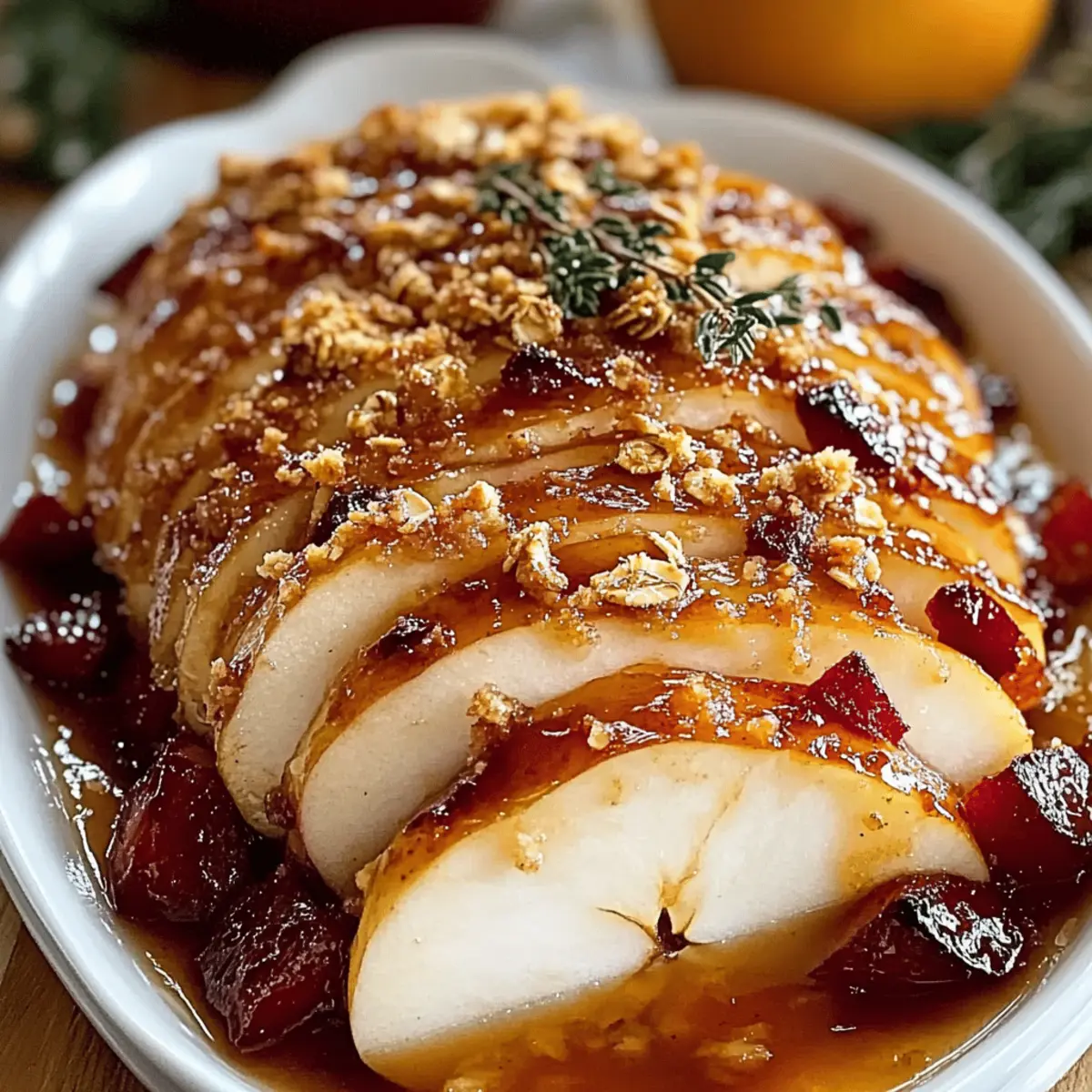 Juicy Cranberry Orange Glazed