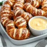 Pretzels and Cheese Dip