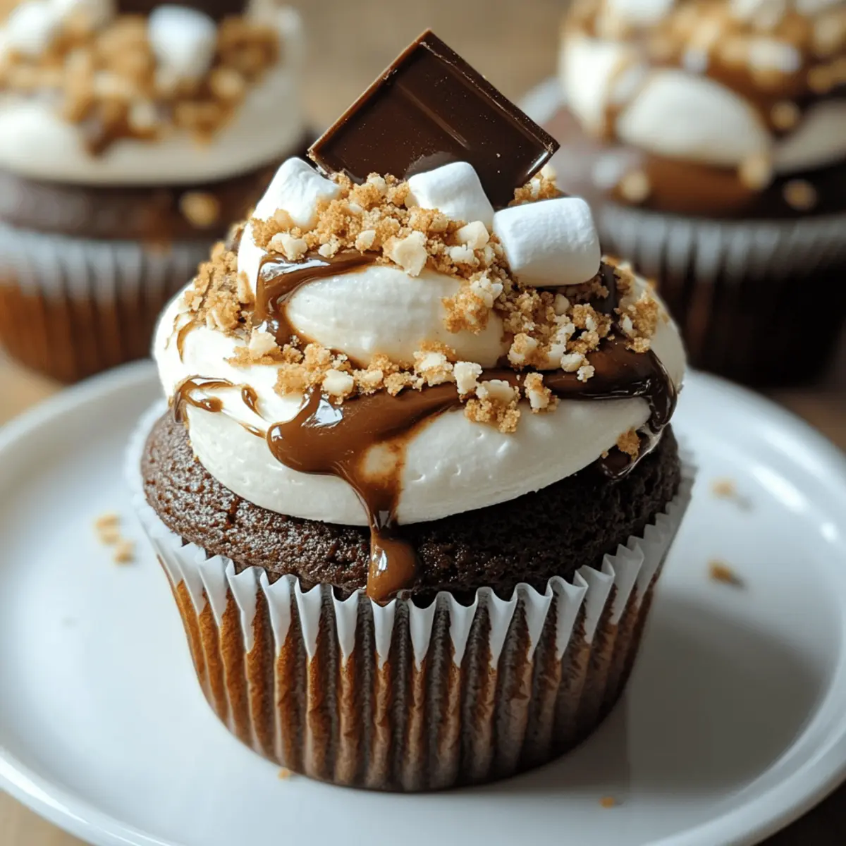 S’more Cupcakes Recipe