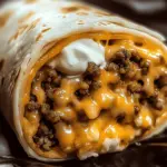 Taco Bell Beefy Melt Burrito