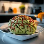 Zombie Brain Guacamole Appetizer