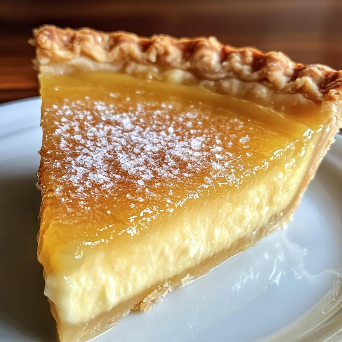 Salted Honey Pie