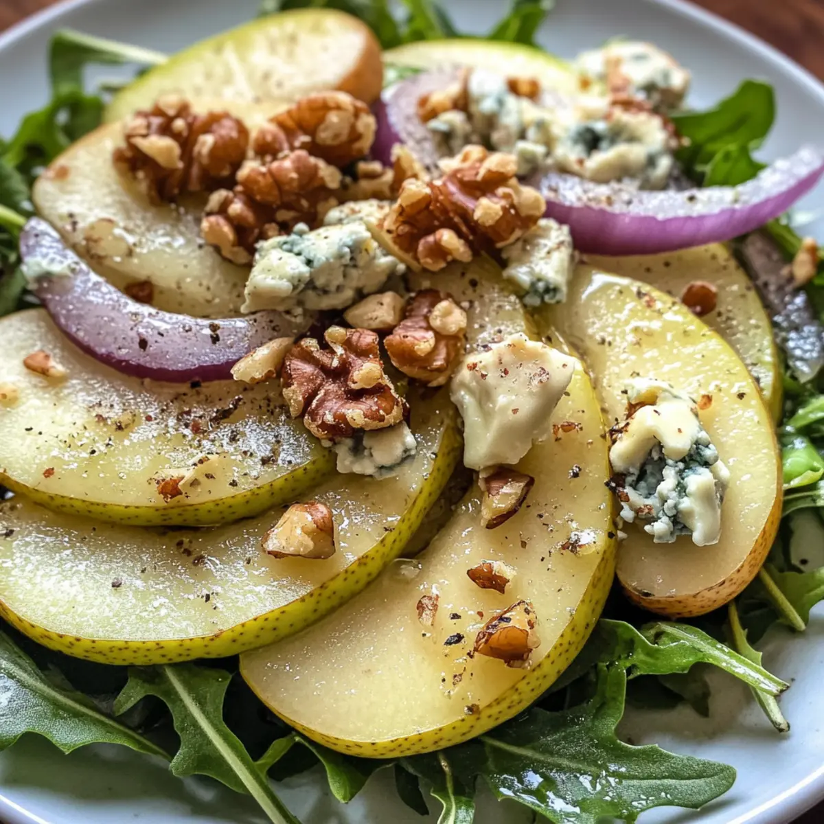 Pear and Gorgonzola Salad