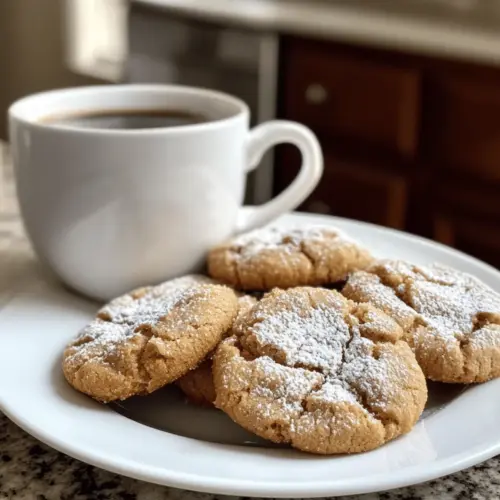 Cinnamon Coffee Crinkles
