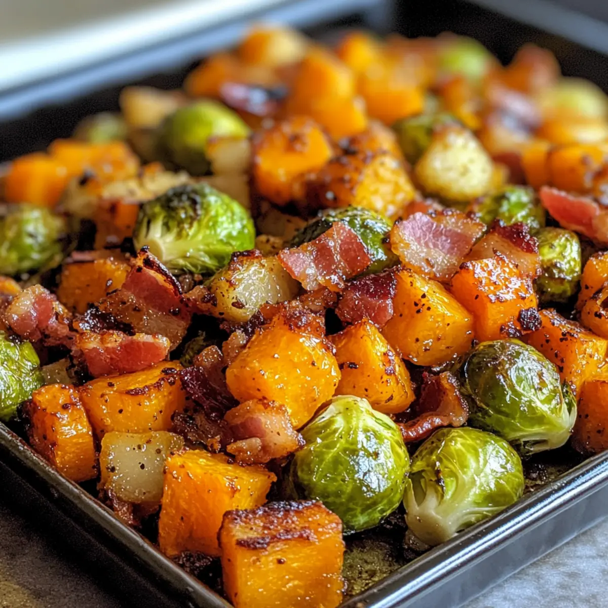 Maple Butternut Brussels Bacon