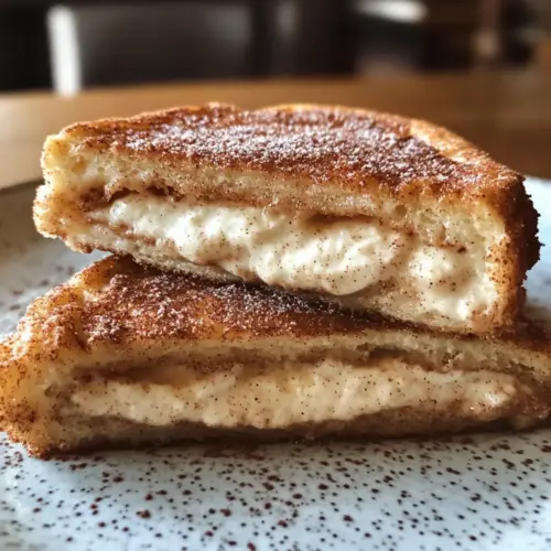 Churro Stuffed French Toast with Cinnamon Sugar