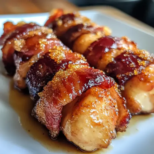 Bacon Brown Sugar Chicken Bites