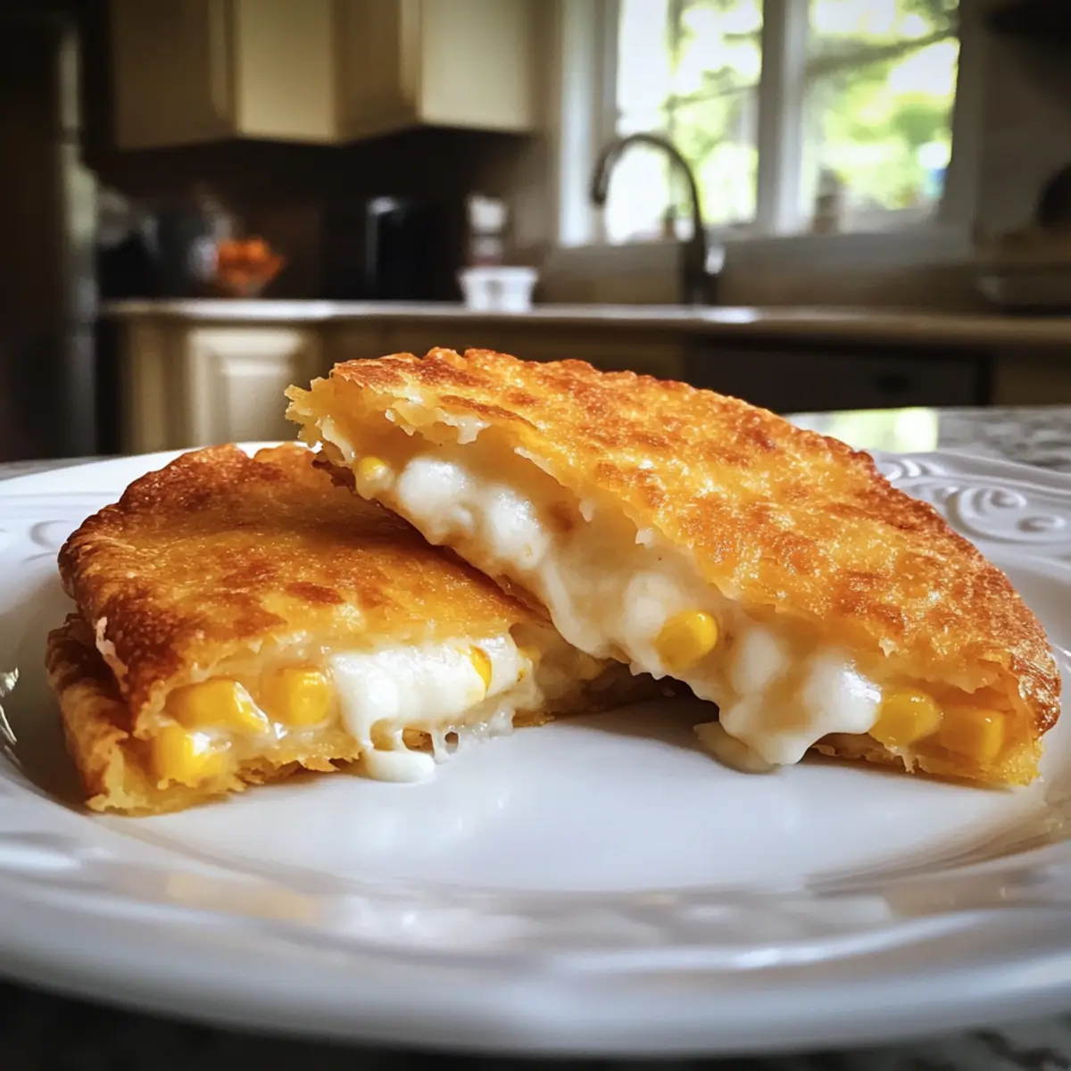 Venezuelan Sweet Corn Cachapas