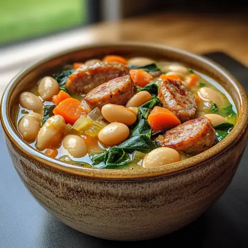 Italian Sausage and White Bean Soup