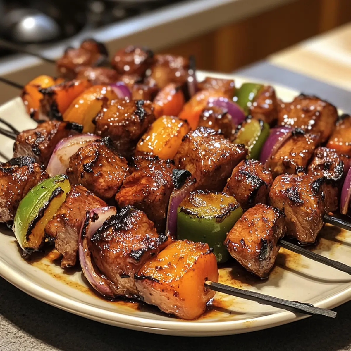 Filipino Pork Barbecue Skewers