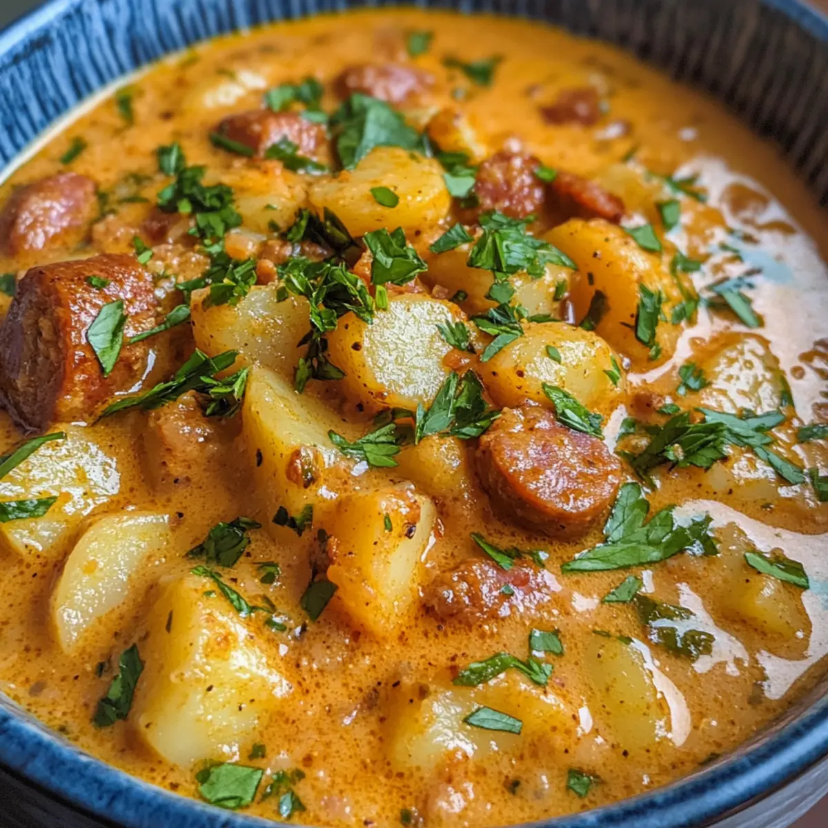 Spicy Cajun Potato Soup