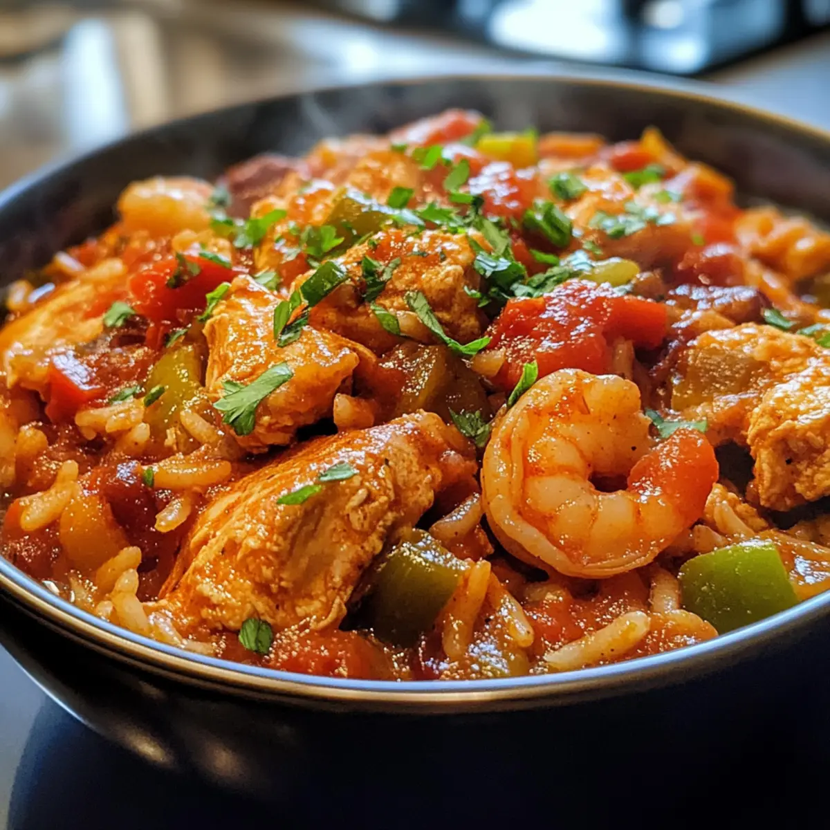 Slow Cooker Chicken Jambalaya