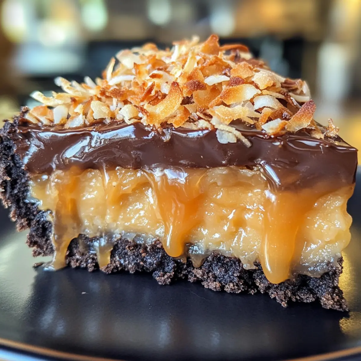 Samoas Cookie Pie