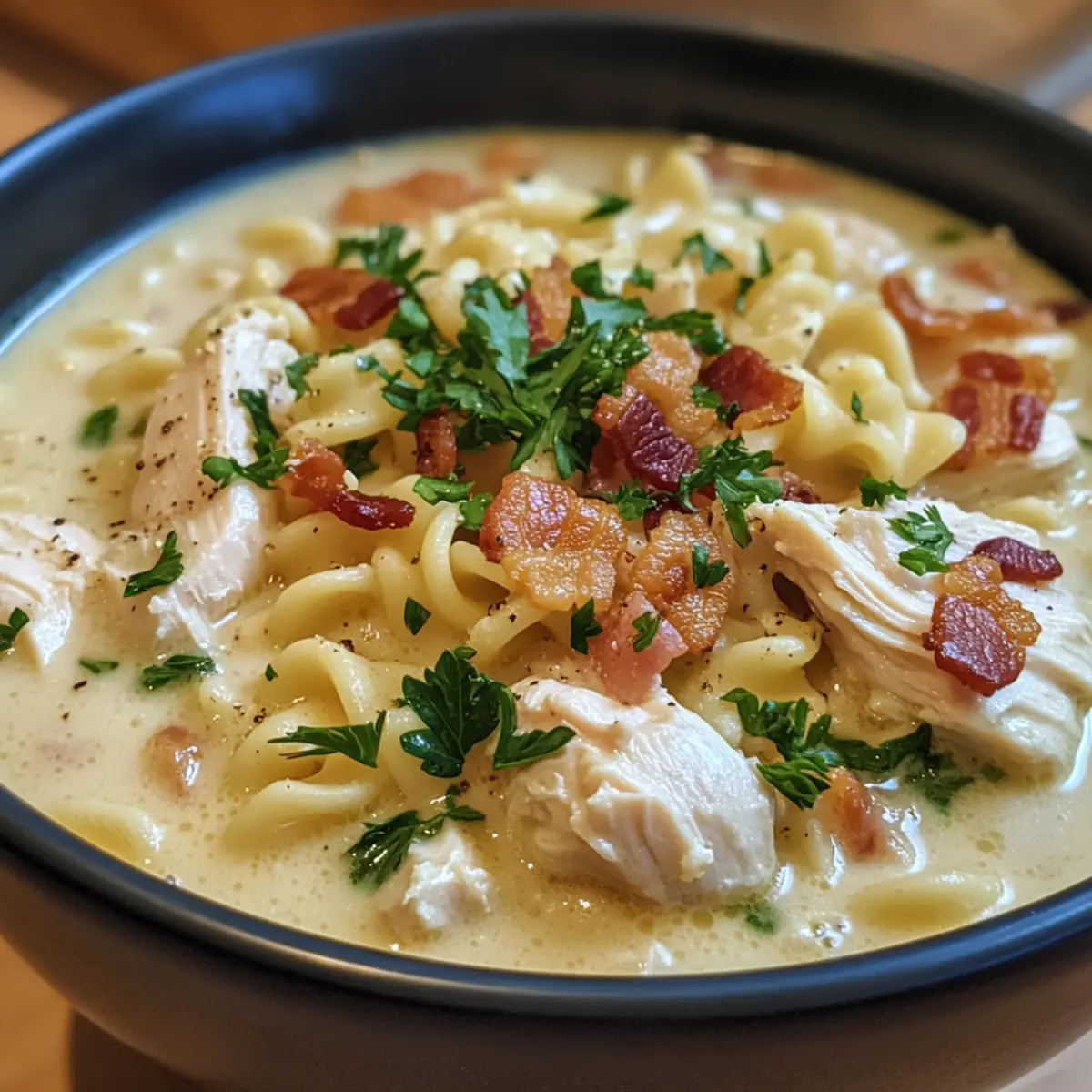 Crack Chicken Noodle Soup