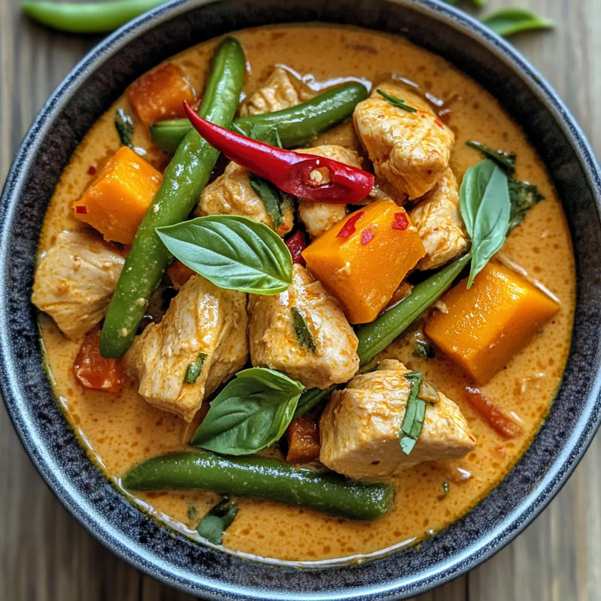 Creamy Thai Red Curry Chicken Bowls