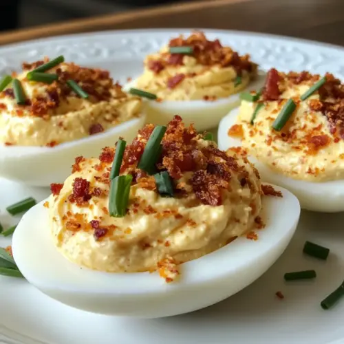 Million Dollar Deviled Eggs