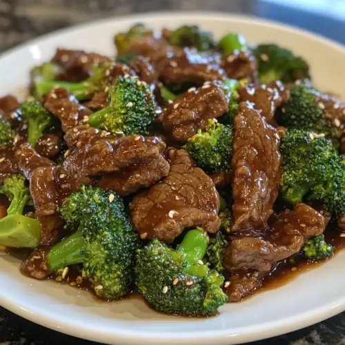 Chinese Beef and Broccoli