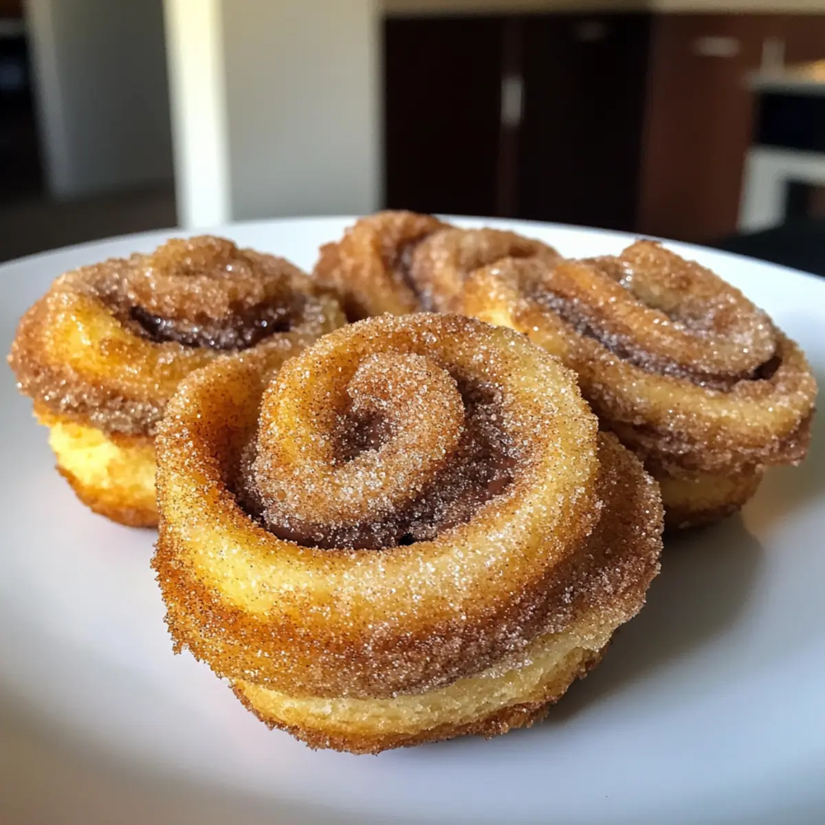Churro Cruffins