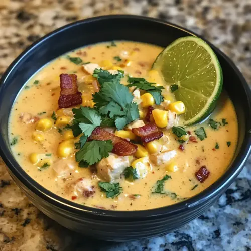 Slow Cooker Mexican Street Corn Soup