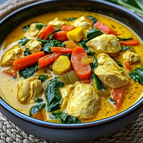 Anti Inflammatory Turmeric Chicken Soup
