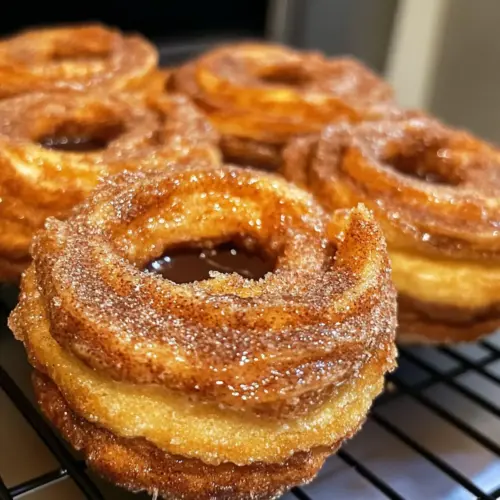 Churro Cruffins