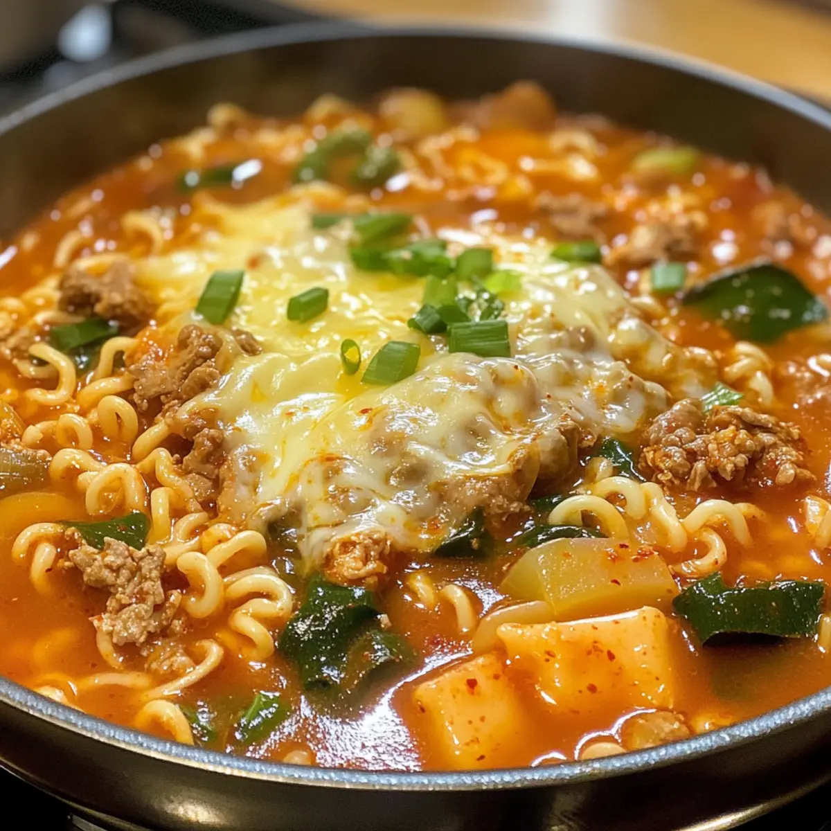 Budae Jjigae (One-Pot Korean Army Stew)