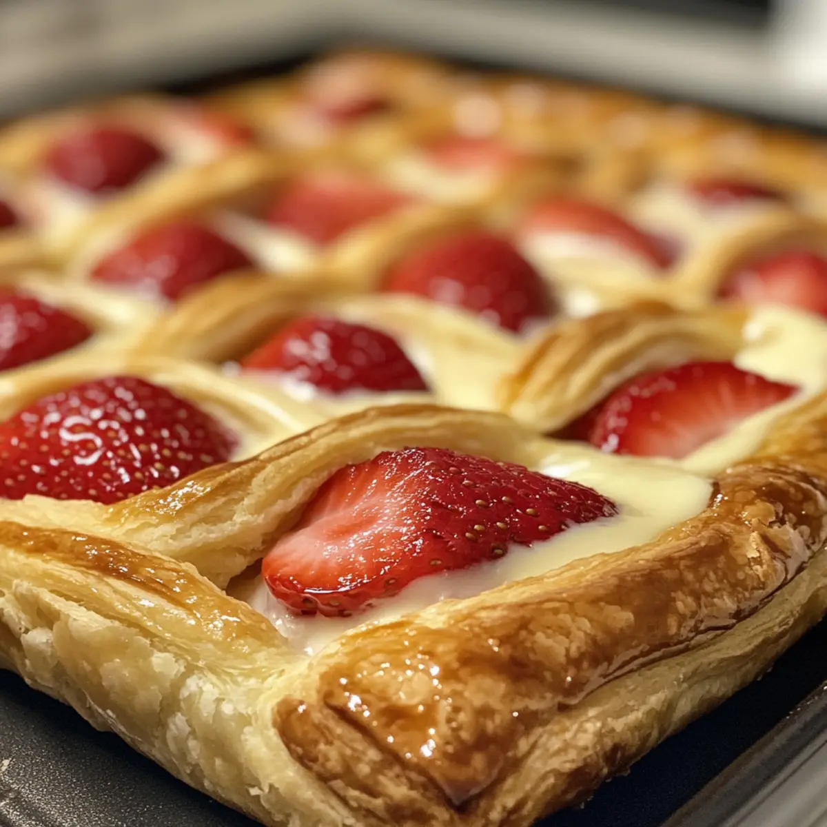 Strawberry Danish
