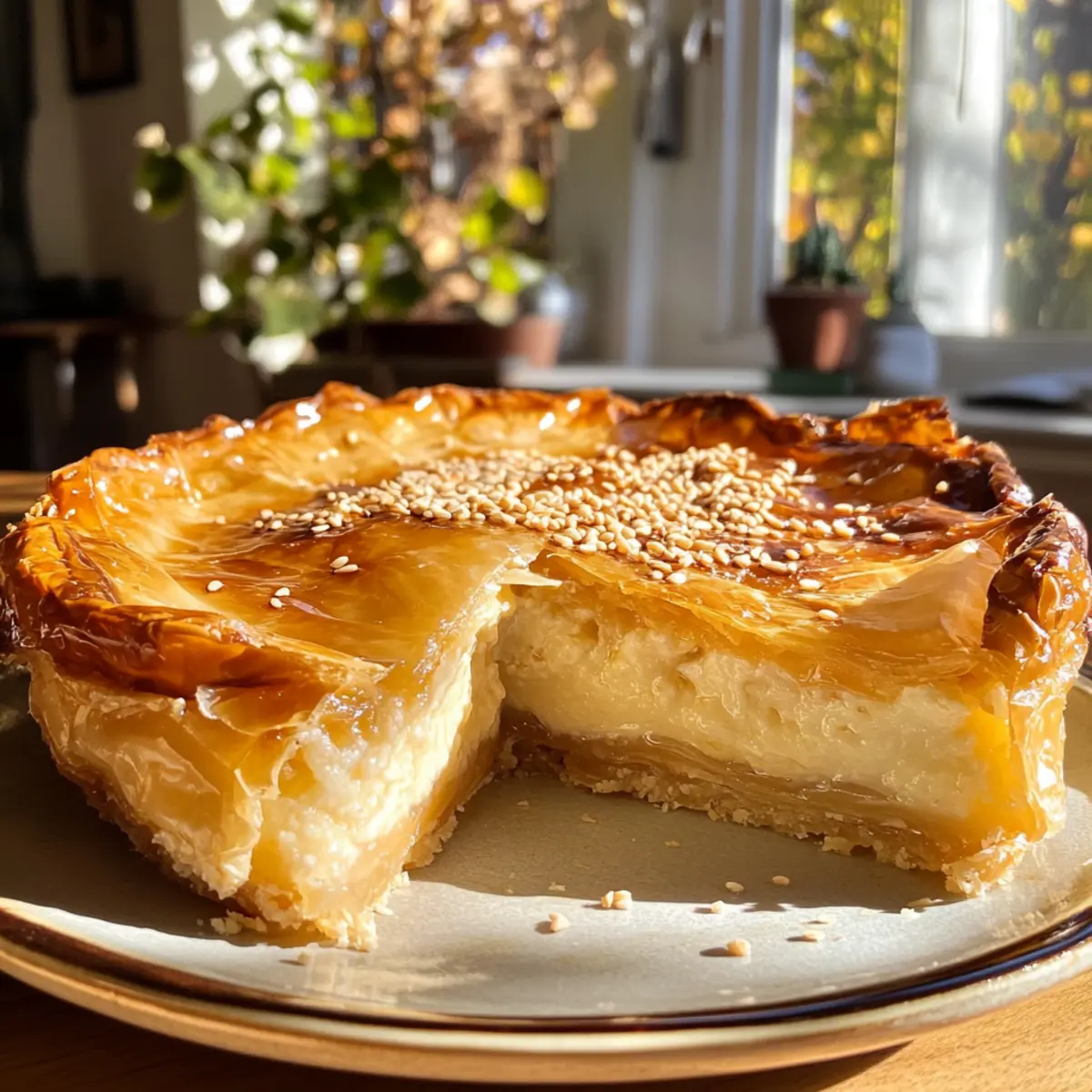 Golden Greek Honey Pie