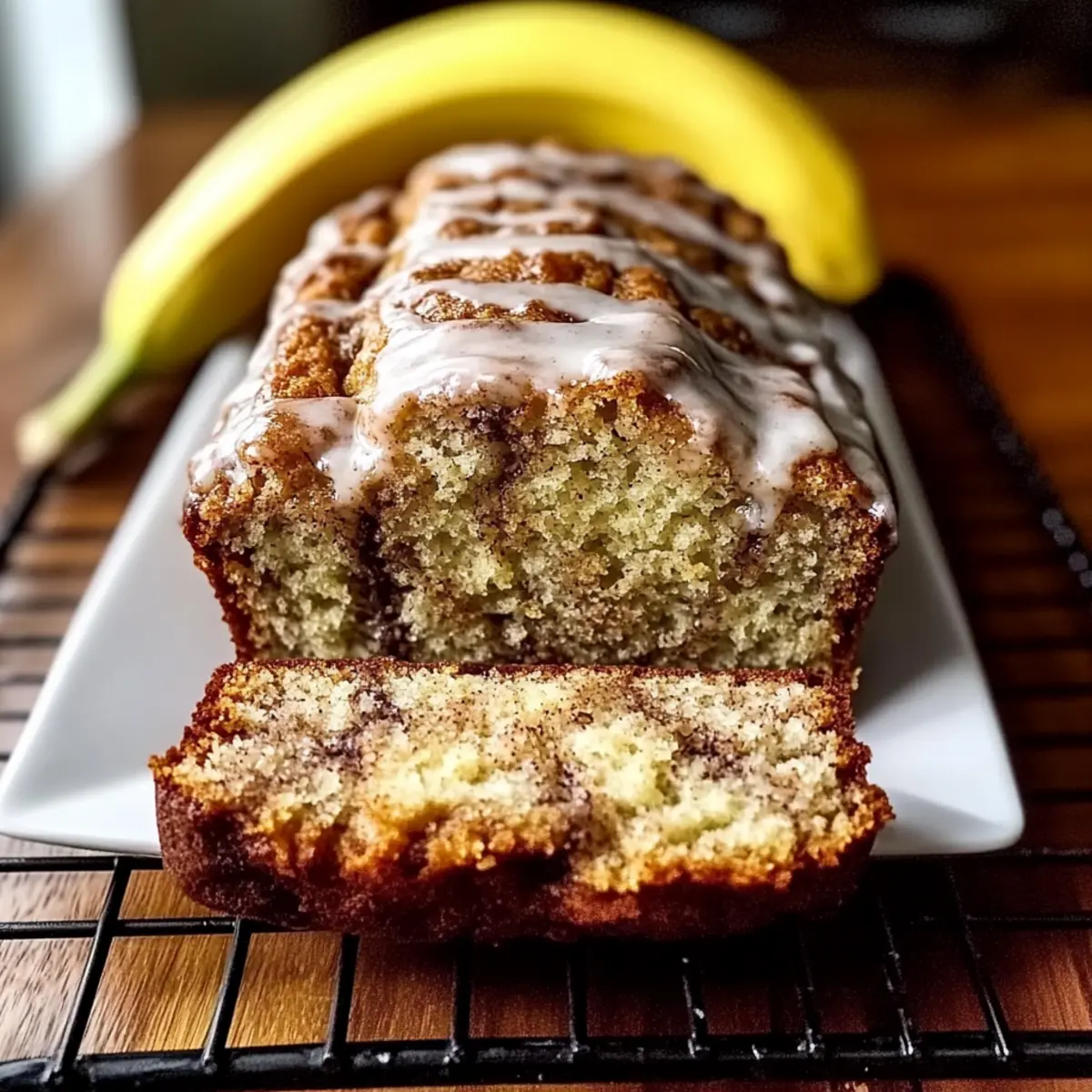 Cinnamon Swirl Banana Bread