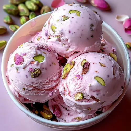 Rose Pistachio Ice Cream