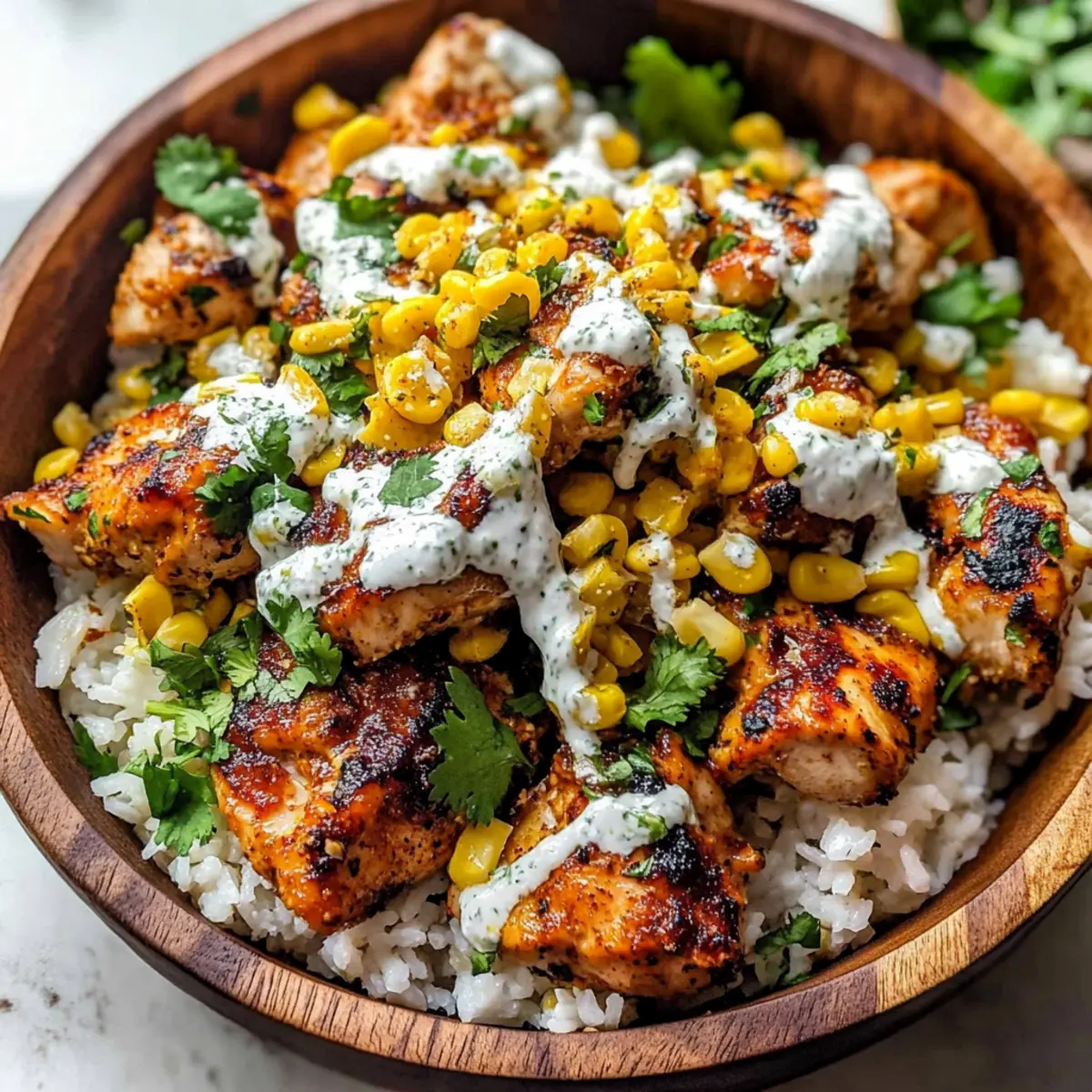 Tasty Street Corn Chicken Bowl