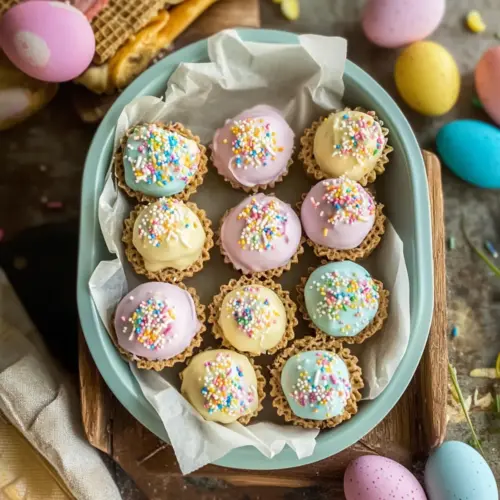 Banana Pudding Easter Truffles