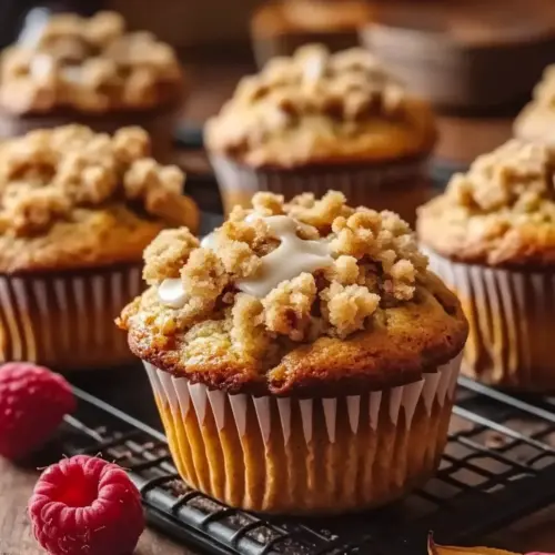 Lemon Raspberry White Chocolate Muffins