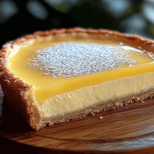 Lemon Custard Cake Delight