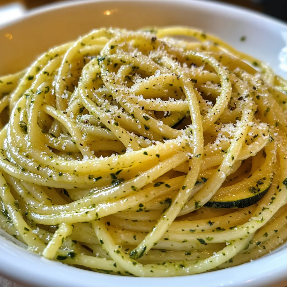 Stanley Tucci’s Zucchini Pasta