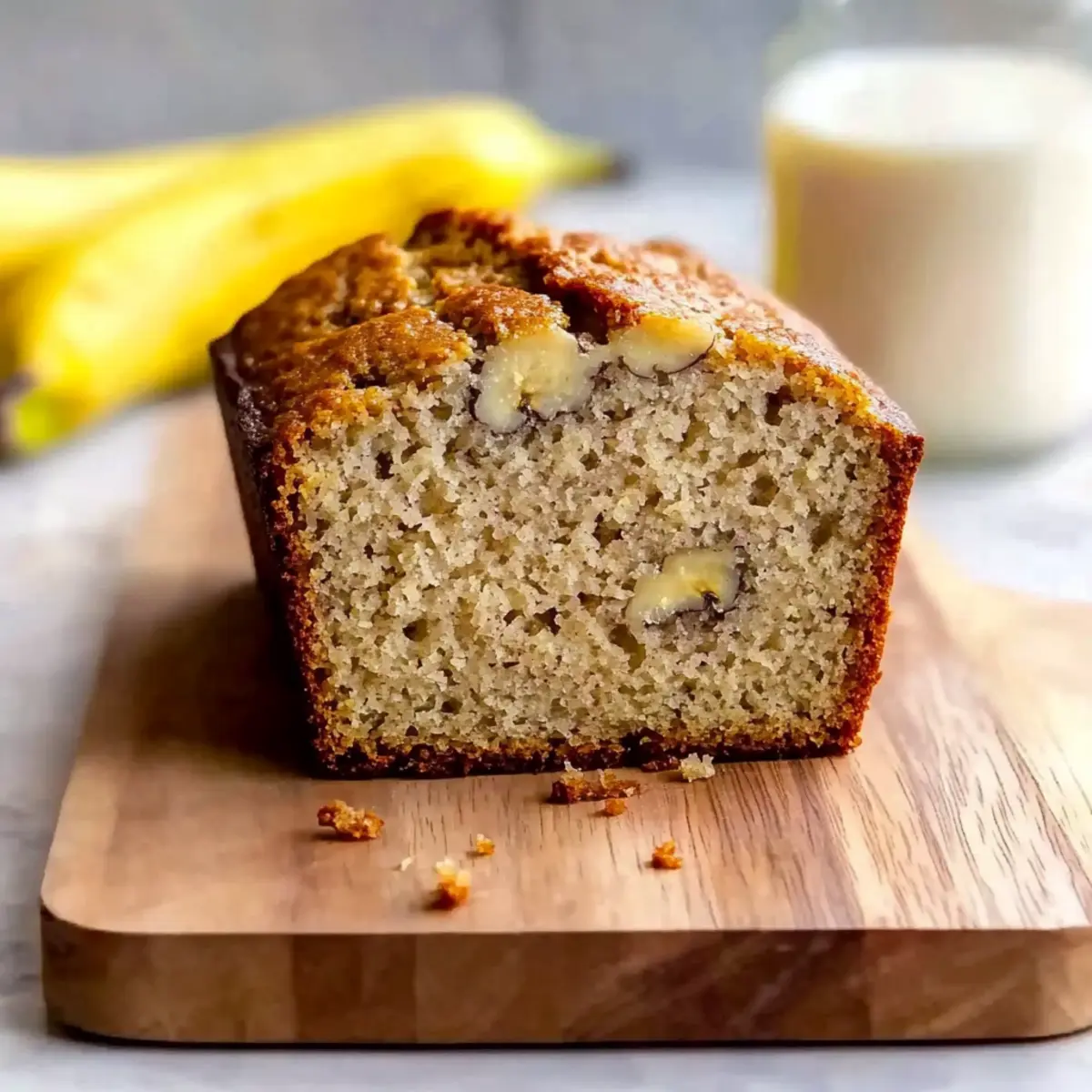 Fluffy Buttermilk Banana Bread
