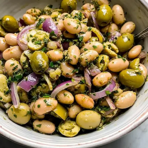 Marinated Za’atar Bean Salad