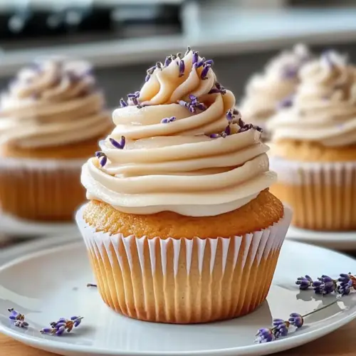 Lavender Honey Cupcakes