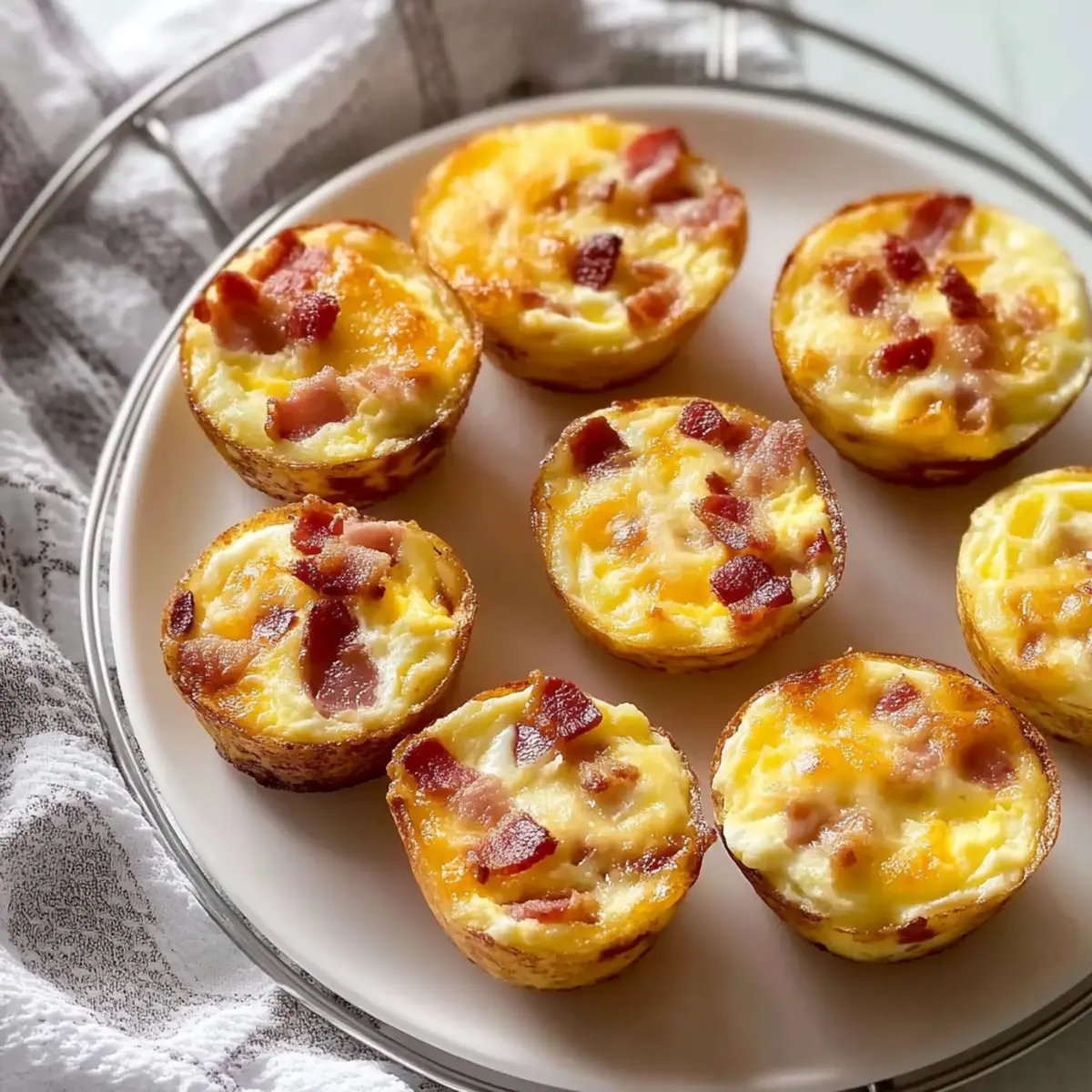 Copycat Starbucks Cottage Cheese Egg Bites