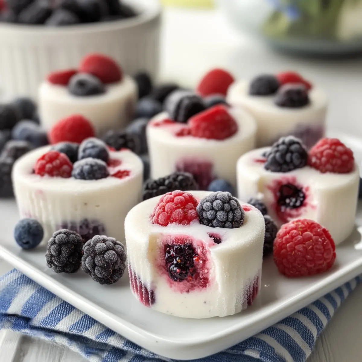 Frozen Yogurt Berry Bites R