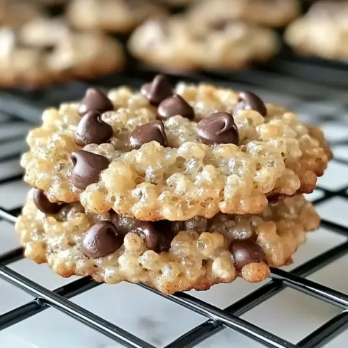 Rice Krispie Chocolate Chip Cookies