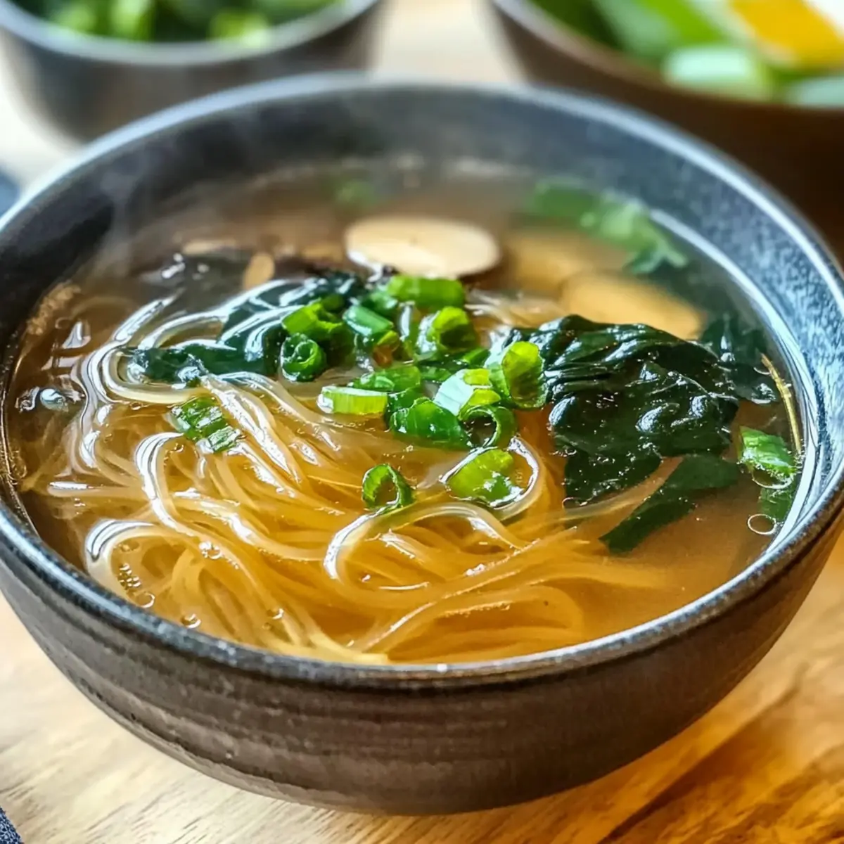 Japanese Glass Noodle Soup