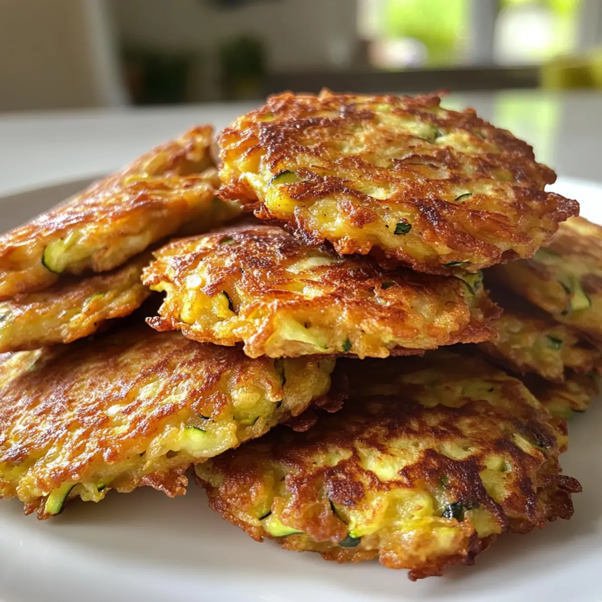 Healthy Zucchini Fritters