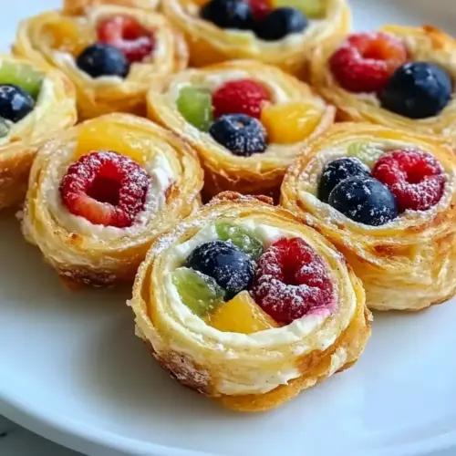 Cheesecake Fruit Salad Roll Ups